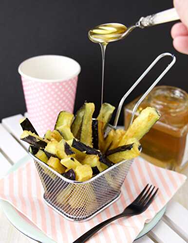 Eggplant Fries with Honey