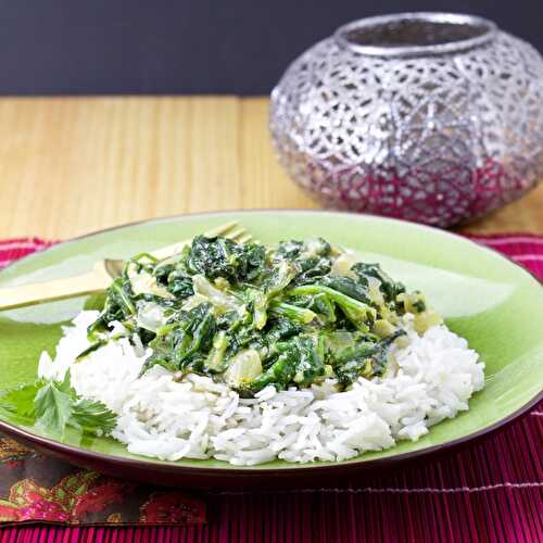 Indian spinach (Saag)