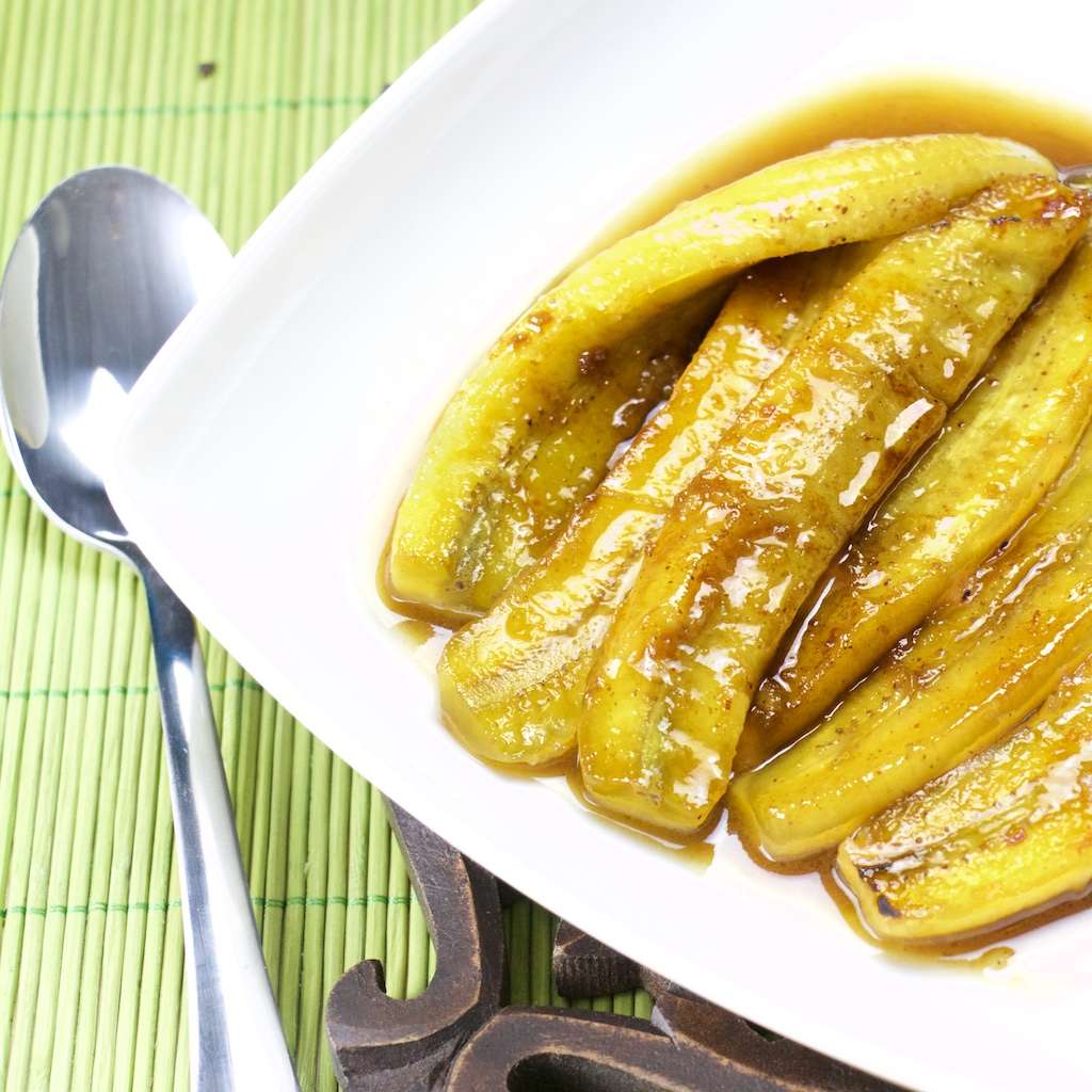 Bananes Flambees in Rum