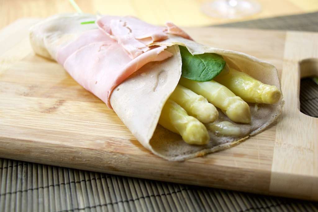 White Asparagus Crepe