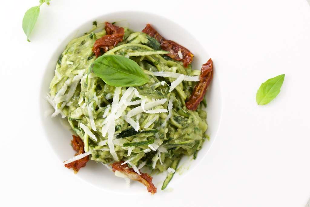 Avocado Zucchini Pasta