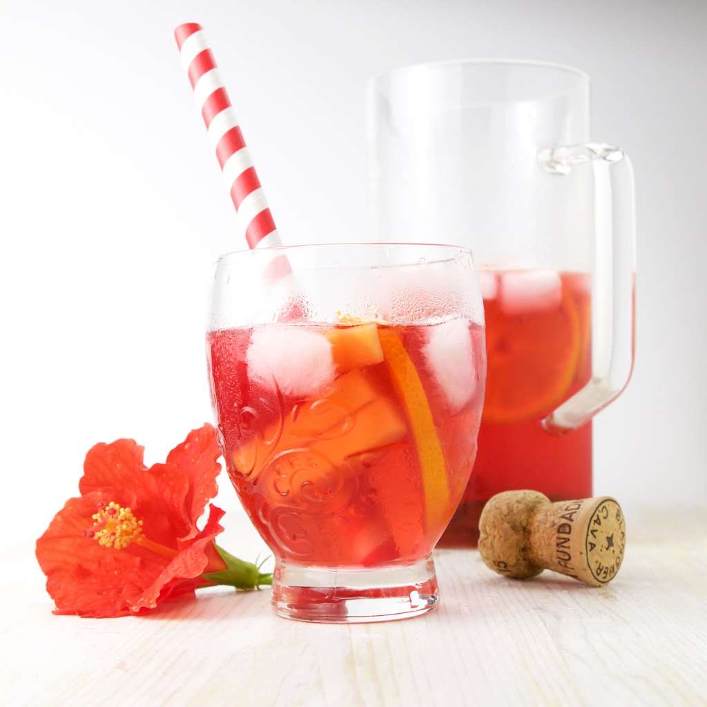 Hibiscus Sangria