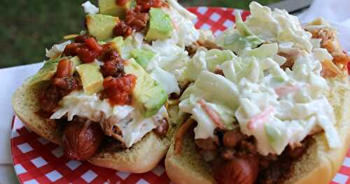 All American Hot Dog / #SundaySupper