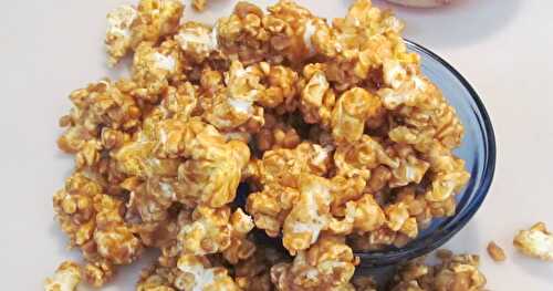 Biscoff and Toffee Popcorn