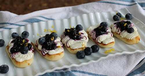 Blueberry Lemon Naan Bread Appetizer / #BlueberryWeek