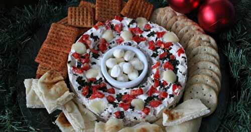 Caprese Dip / #SundaySupper