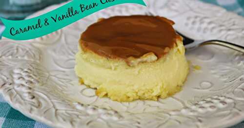 Caramel and Vanilla Bean Custard