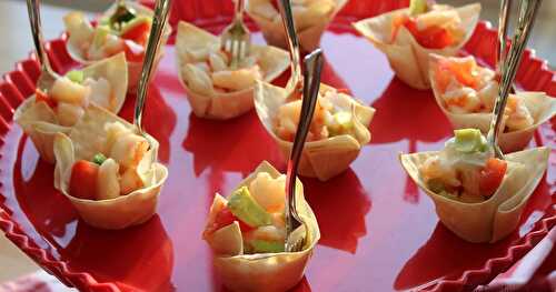 Ceviche Shrimp Cups / #BBQWeek