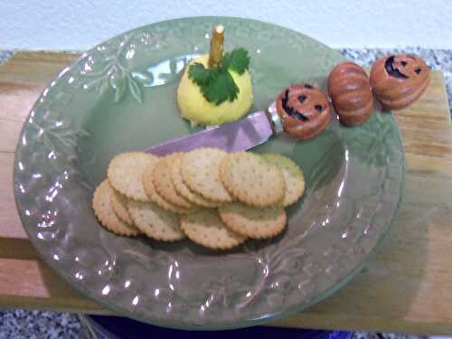 Cheesy Pumpkin Appetizer!