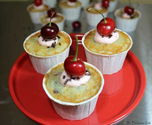 Cherry Vanilla Cupcakes