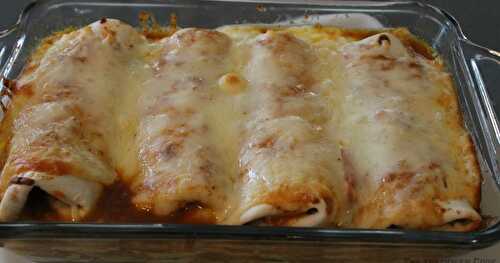 Chicken Enchiladas / #FoodBloggerLove