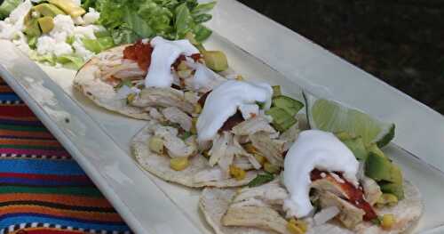 Chicken Street Tacos / #SundaySupper
