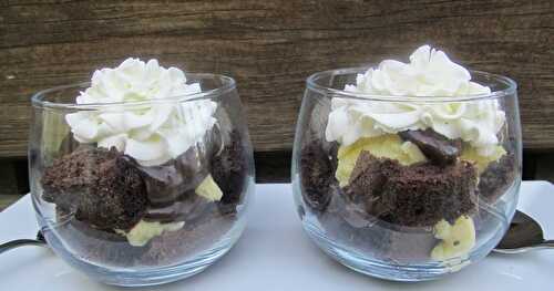 Chocolate Boston Cream Pie Trifle