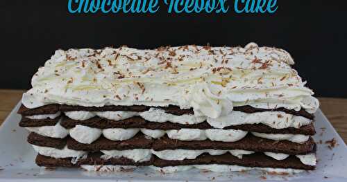 Chocolate Icebox Cake