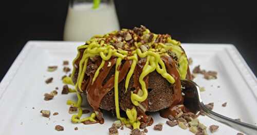 Chocolate Mint Bundt Cake/#BundtBakers