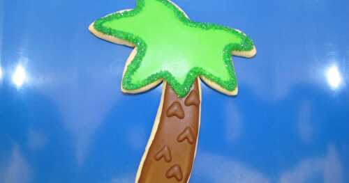Cookie Journey Thursday ~A Tropical Palm Tree