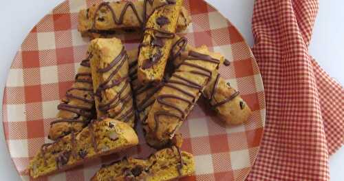 Crisp Pumpkin Pecan Biscotti!