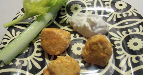 Final Four Buffalo Chicken Meatballs!
