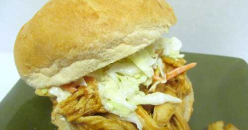 Fire Roasted Pulled Chicken Sandwiches and a Giveaway! 
