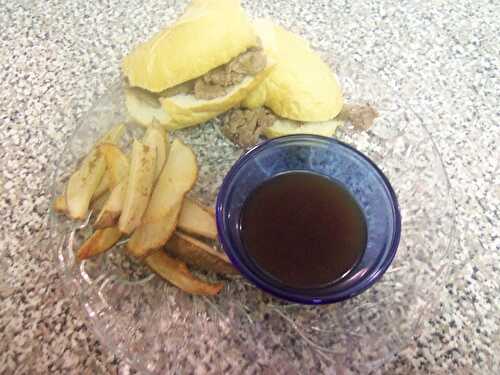 French Dip with a Side of Fries!