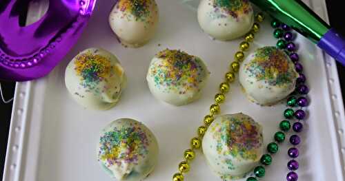 Fun, Fat Tuesday Cake Balls