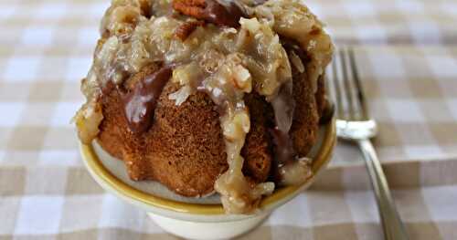 German Chocolate Bundt Cake/#BundtBakers