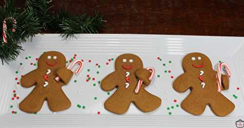 Gingerbread Men Cookies / #ChristmasCookiesWeek
