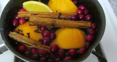 Holiday Stove Top Potpourri~A Pinterest Find!