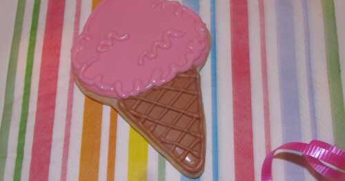 Ice Cream Cone Sugar Cookies!