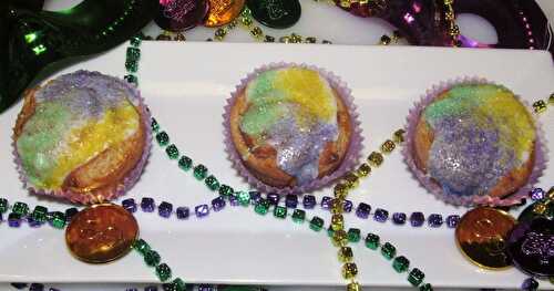 King Cake Cupcakes!