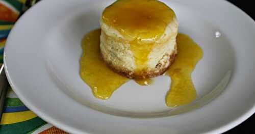 Mini Mango Cheesecake for #SundaySupper