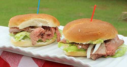 Mini Tri-Tip Sandwiches / #BBQWeek