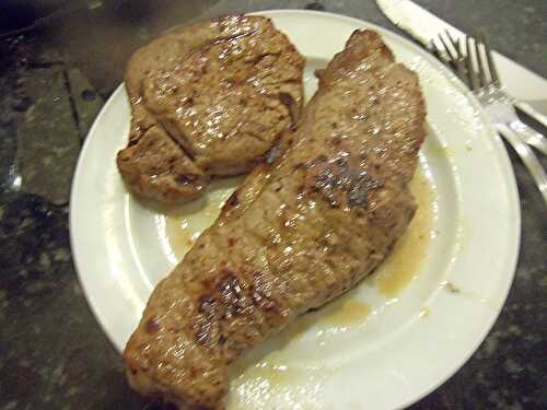 Pan Fried T-Bone Steak