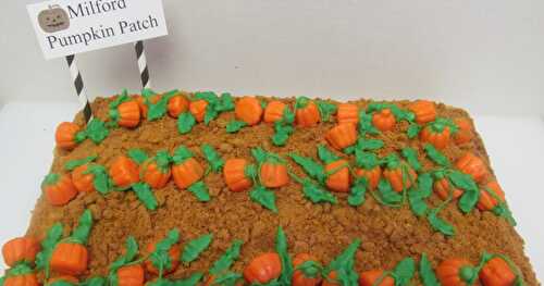 Pumpkin Patch Spice Cake!