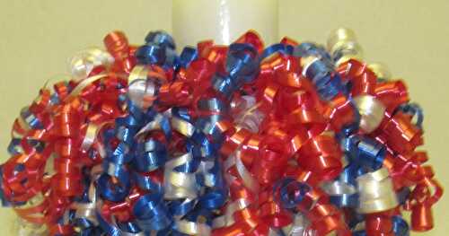 Red, White and Blue Party Centerpieces!