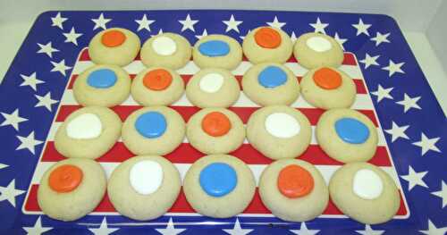 Red, White and Blue Thumbprints!