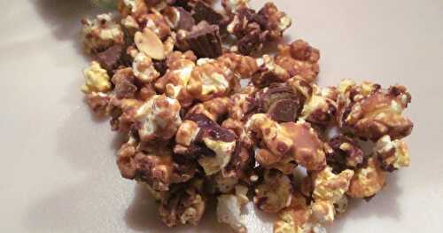 Reese Cup Popcorn!
