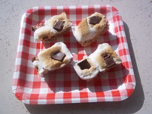 S'Mores Rice Krispie Treats!