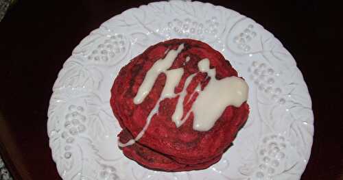 Say Good Morning to Red Velvet Pancakes!