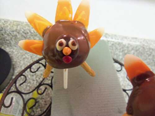 Secret Recipe Club~Turkey Cake Pops!