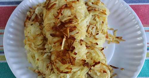 Shredded Potato Crusted Chicken/#FoodieExtravangza