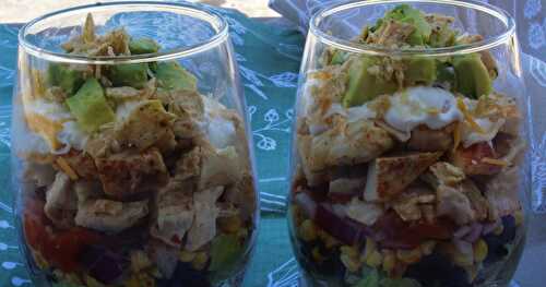 Southwest 7 Layer Salad / Recipes From Our Dinner Table