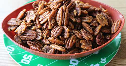Spicy Party Nuts / #SuperBowlFood