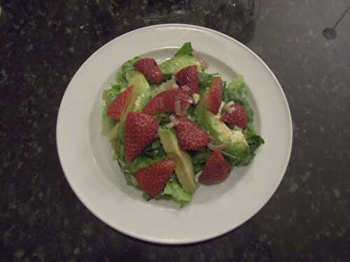 Strawberry Avocado Salad!