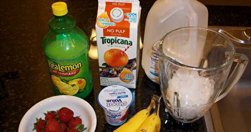 Strawberry Banana Smoothie