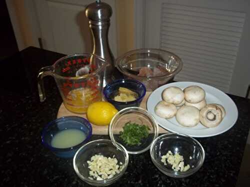 This Weeks Entree - Shrimp Portofino!!