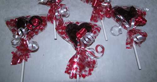 Valentine Heart Lollipops!