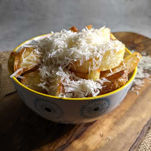 Homemade Oven Chips with Truffled Parmesan