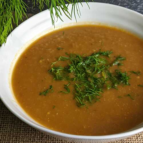 Green Tomato Soup with Dill