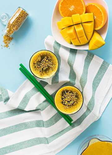 Bee pollen smoothie recipe